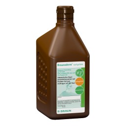 BRAUNODERM sol alcoolique coloré 10 fl 1000 ml