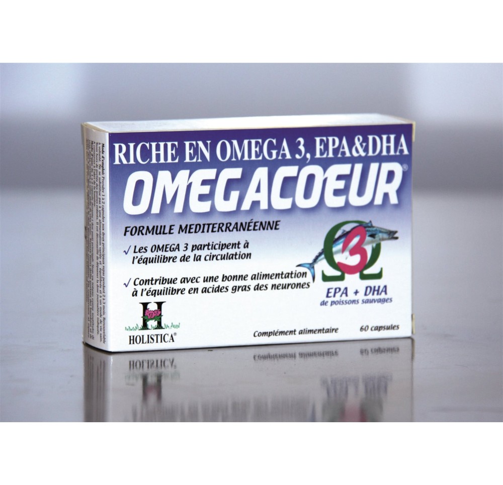 HOLISTICA omegacoeur caps 60 pce HOLISTICA omegacoeur caps 60 pce