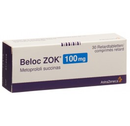 Beloc Zok cpr ret 100 mg 30 pce