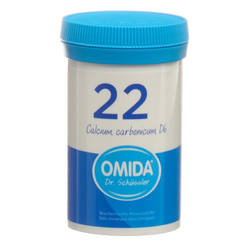 OMIDA SCHÜSSLER no22 calc carb cpr 6 D bte 100 g