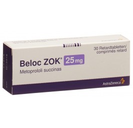 Beloc Zok cpr ret 25 mg 30 pce