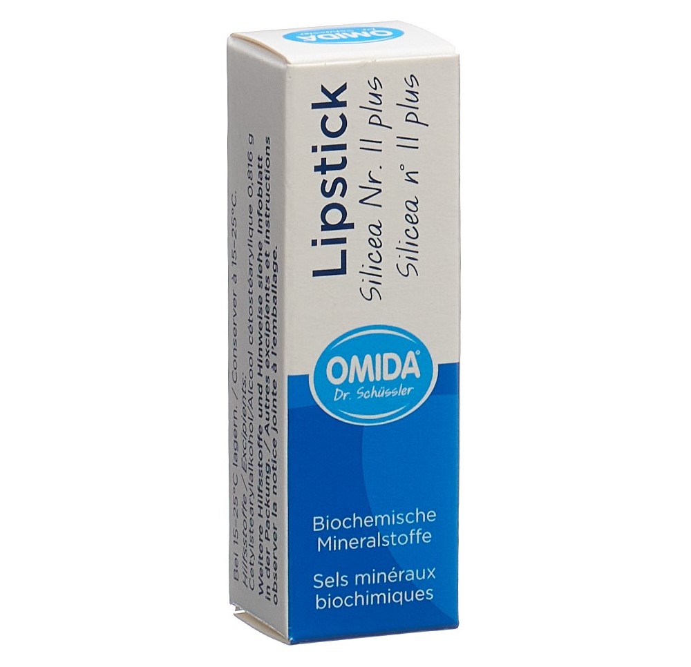 OMIDA SCHÜSSLER no11 silicea plus lipstick 4.8 g