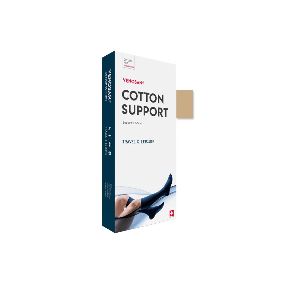 VENOSAN COTTON SUPPORT Socks A-D XL beige 1 paire