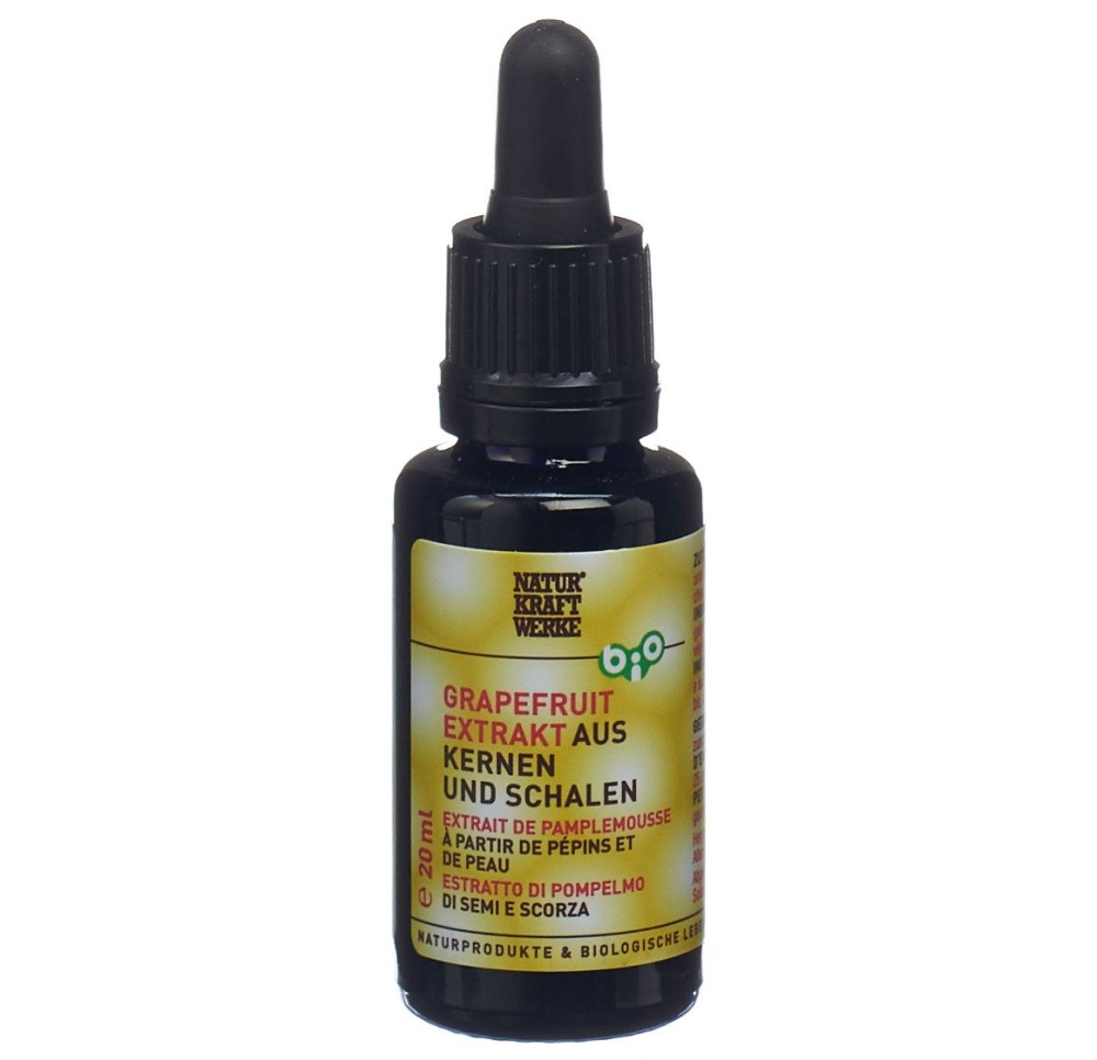 NATURKRAFTWERKE Extrait de pamplemousse bio 20 ml NATURKRAFTWERKE Extrait de pamplemousse bio 20 ml