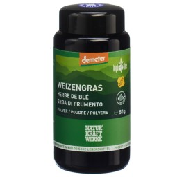 NATURKRAFTWERKE Herbe de blé Poudre Demeter 50 g