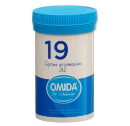 OMIDA SCHÜSSLER no19 cupr arsen cpr 12 D bte 100 g