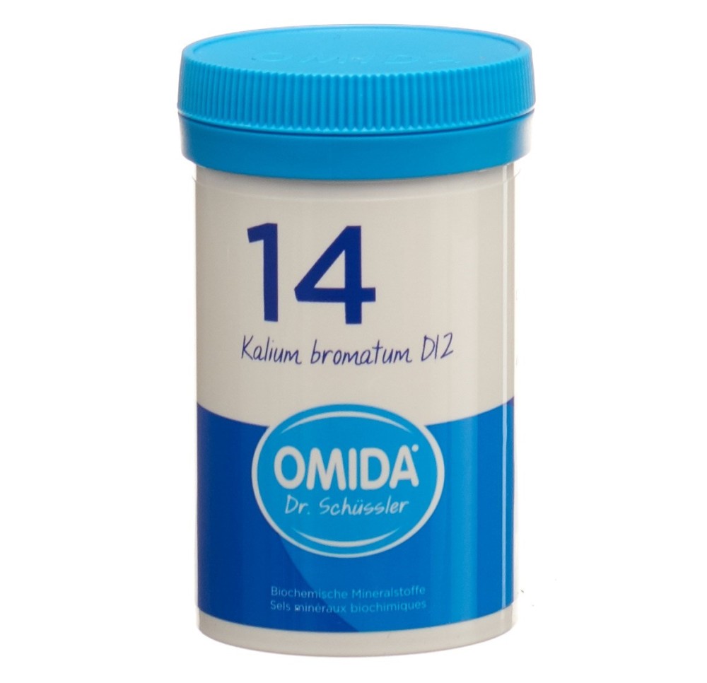 OMIDA SCHÜSSLER no14 kal brom cpr 12 D bte 100 g
