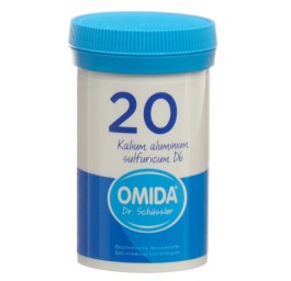 OMIDA SCHÜSSLER no20 kal alum sul cpr 6 D 100 g