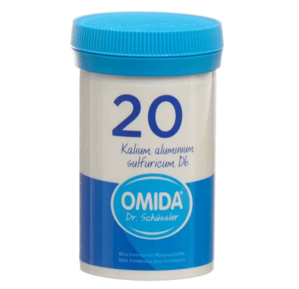 OMIDA SCHÜSSLER no20 kal alum sul cpr 6 D 100 g