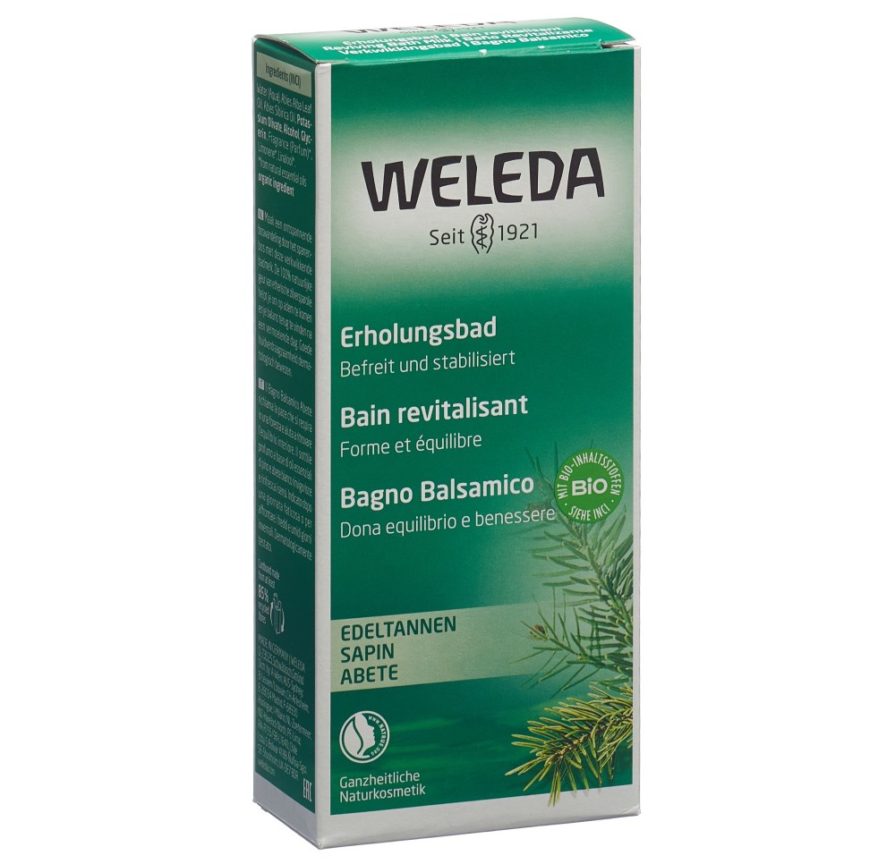 WELEDA bain revitalisant sapin fl 200 ml