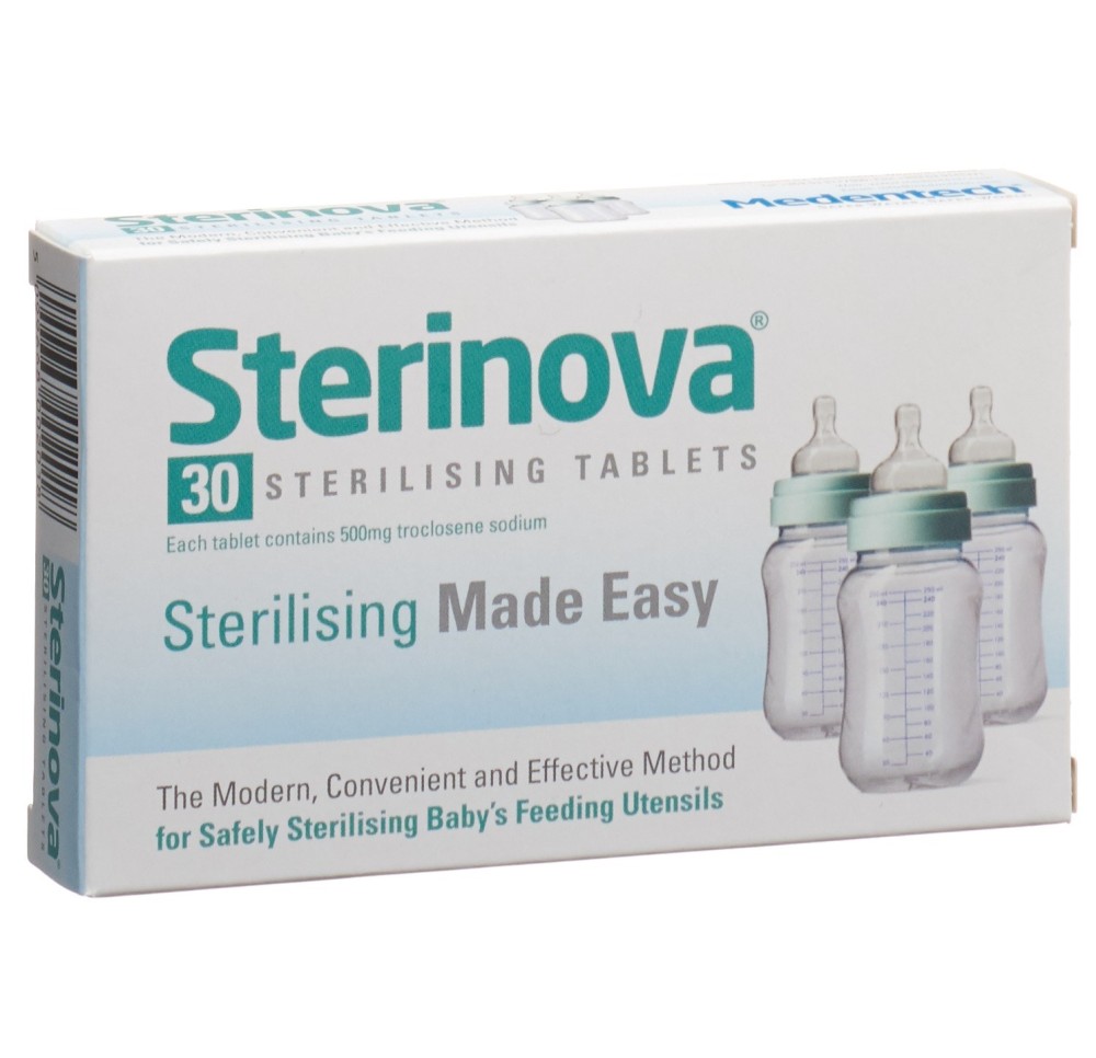 STERINOVA désinfectant cpr eff 500 mg 30 pce STERINOVA désinfectant cpr eff 500 mg 30 pce