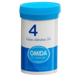 OMIDA SCHÜSSLER no4 kal chlor cpr 12 D bte 100 g