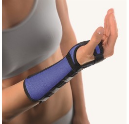 BORT sout avant bras poignet L -21cm droit bleu