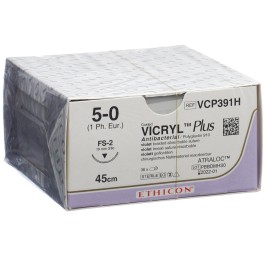VICRYL PLUS 45cm violet 5-0 FS-2 36 pce
