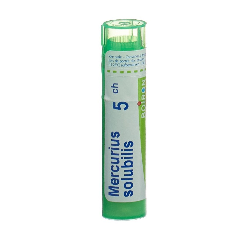 BOIRON mercurius solubilis gran 5 CH 4 g