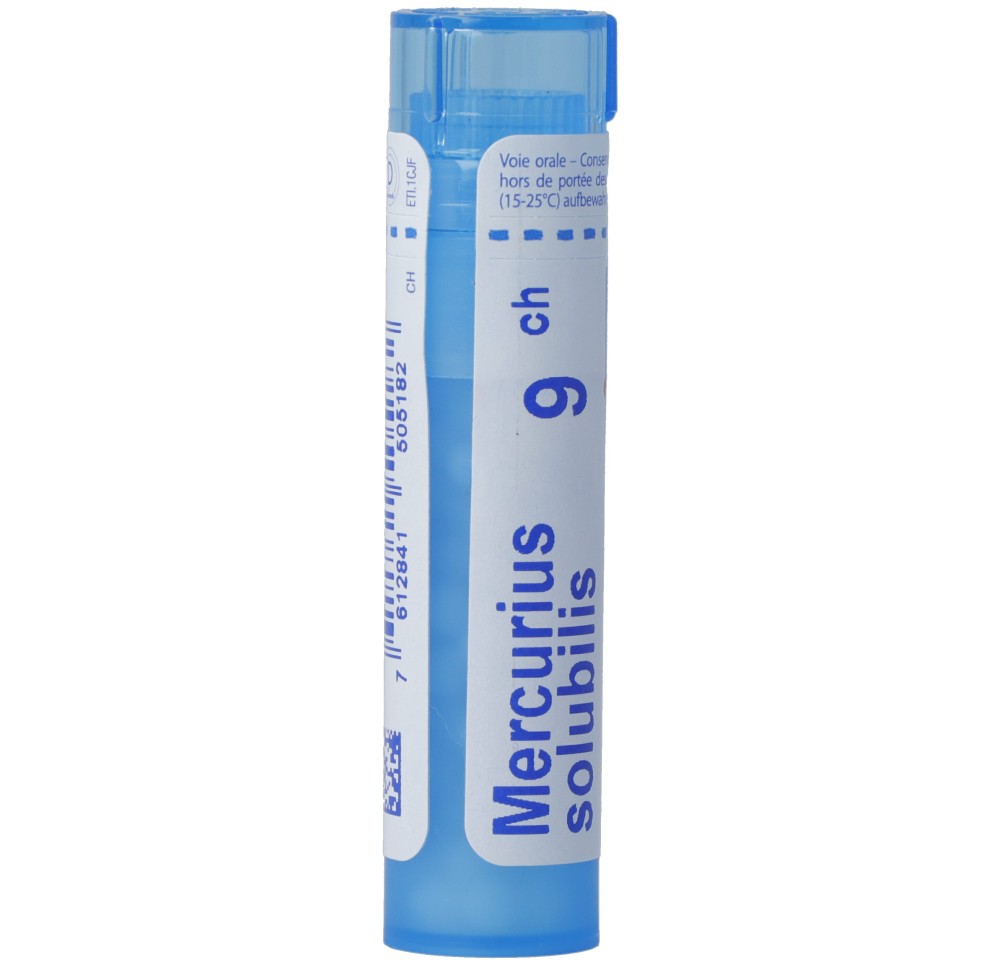 BOIRON mercurius solubilis gran 9 CH 4 g