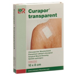CURAPOR pans adhésif 8x10cm transparent 5 sach