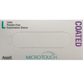 Micro-Touch coated gants d'examen L box 100 pce