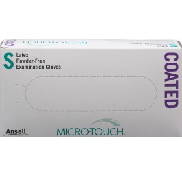 Micro-Touch coated gants d'examen S box 100 pce