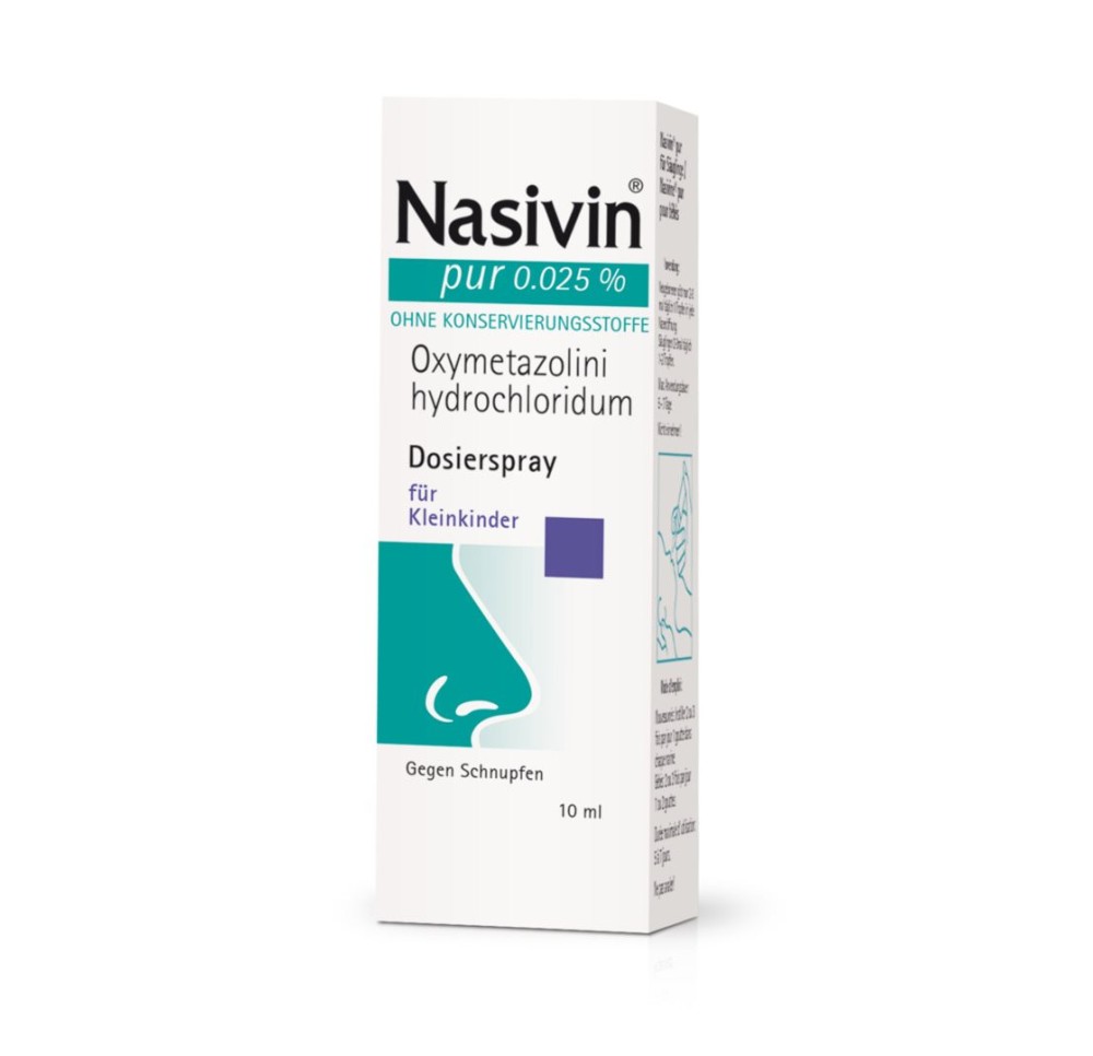 NASIVINE pur spray doseur 0.025 % 10 ml NASIVINE pur spray doseur 0.025 % 10 ml