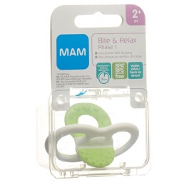 MAM Bite & Relax Phase 1 anneau de dentition 2+ mois