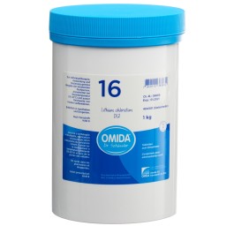 OMIDA SCHÜSSLER no16 lithi chlor cpr 12 D 1000 g