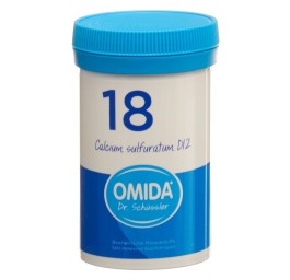 OMIDA SCHÜSSLER no18 calc sulf cpr 12 D bte 100 g