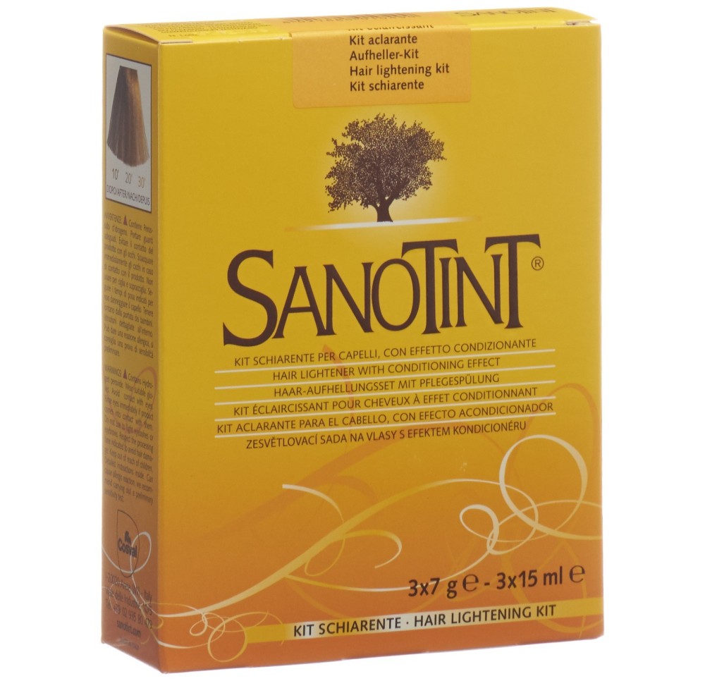 SANOTINT kit éclaircissant SANOTINT kit éclaircissant