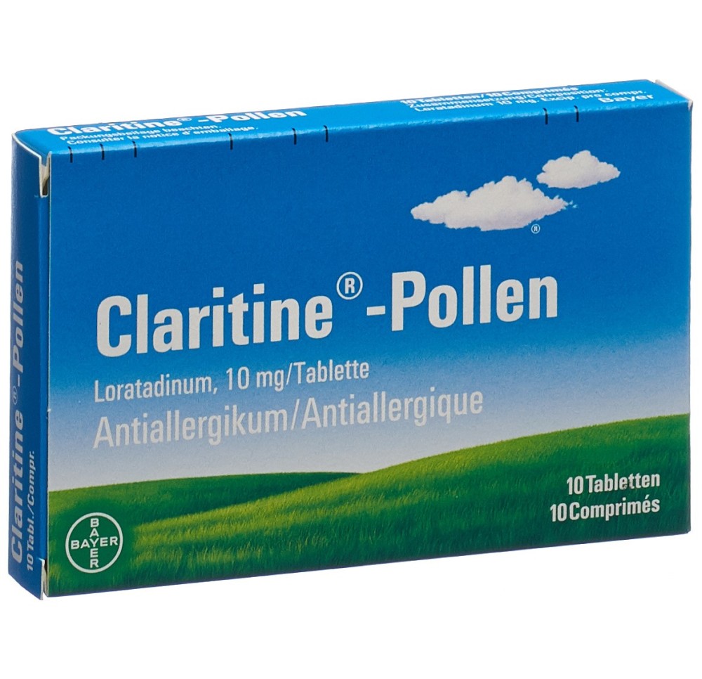 CLARITINE-POLLEN cpr 10 mg 10 pce CLARITINE-POLLEN cpr 10 mg 10 pce