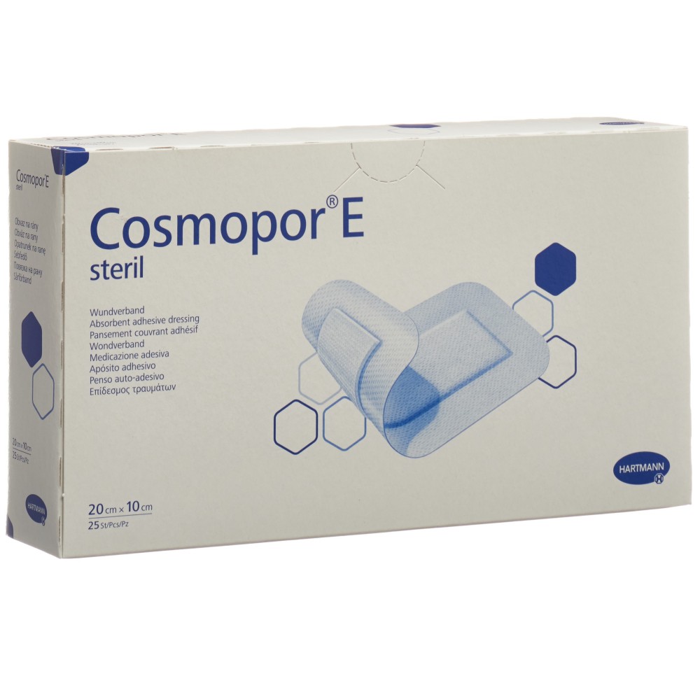 COSMOPOR E pansem rapide 20cmx10cm stérile 25 pce