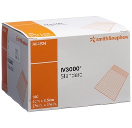 IV3000 fixation canules 6x8.5cm 100 pce