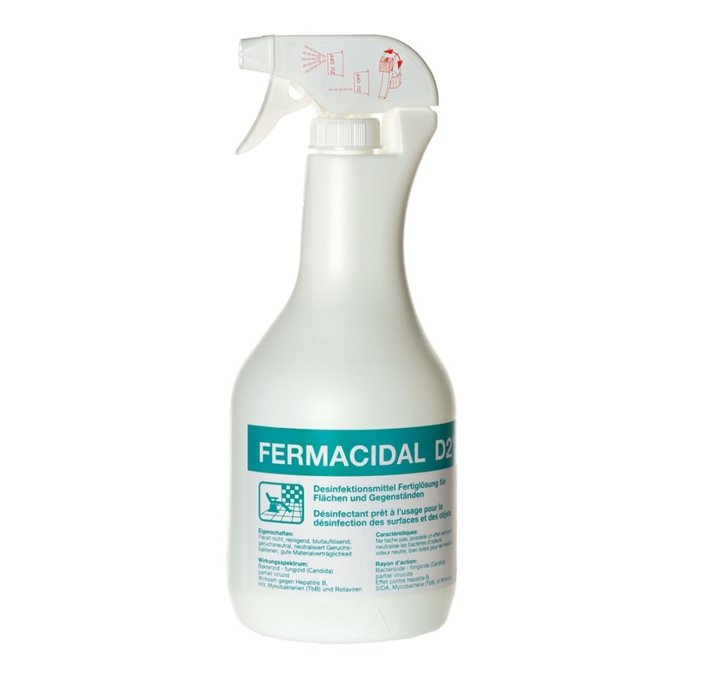 FERMACIDAL D2 désinfectant surf liq s alc 1 lt