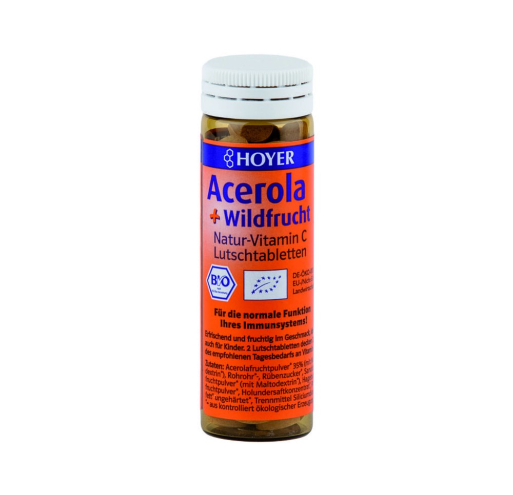 HOYER HERBAFRESH cpr sucer acerola fruit 60 pce HOYER HERBAFRESH cpr sucer acerola fruit 60 pce