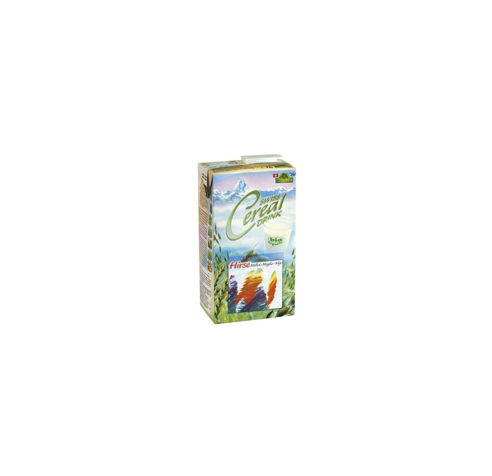 SOYANA SWISS Cereal boisson millet bio tétra 1 lt SOYANA SWISS Cereal boisson millet bio tétra 1 lt