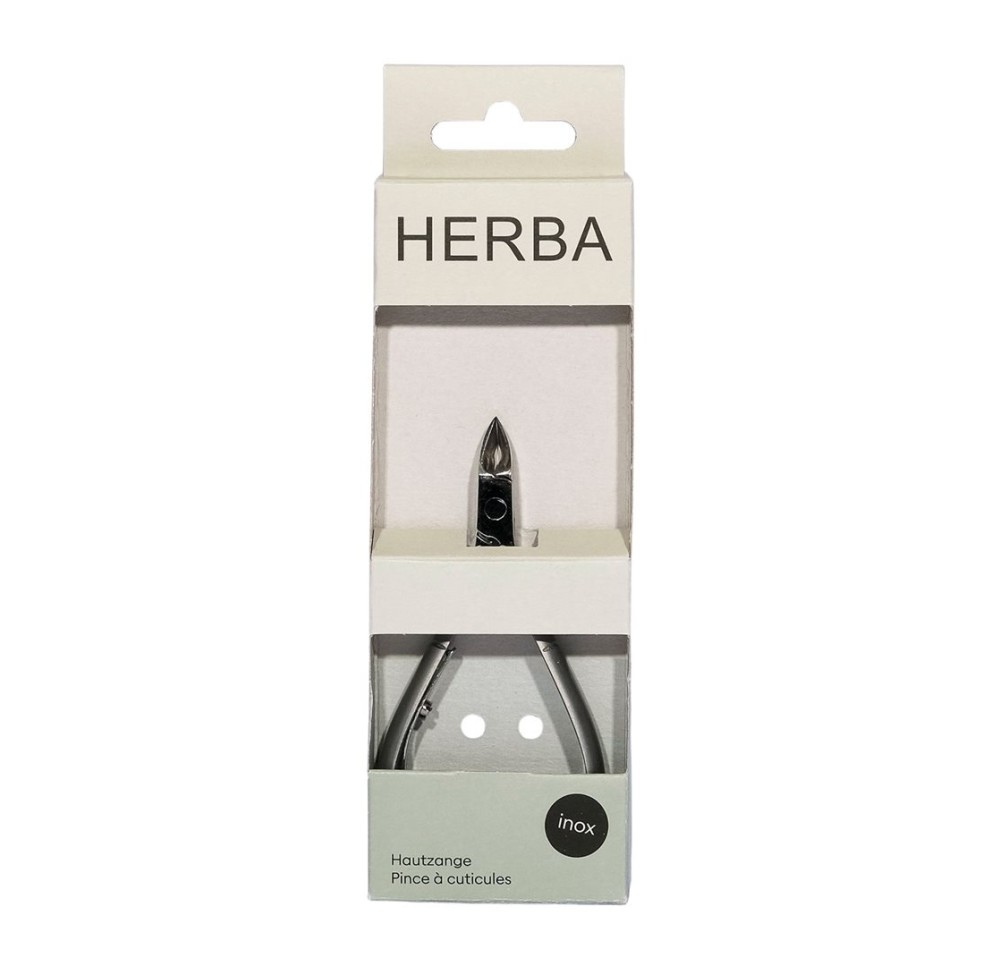 HERBA TOP INOX pince à cuticules 10cm