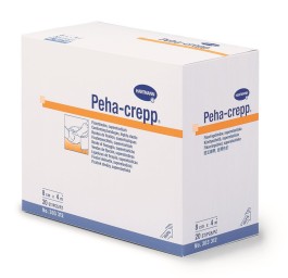 PEHA CREPP bande crêpe 4mx6cm blanc 20 pce