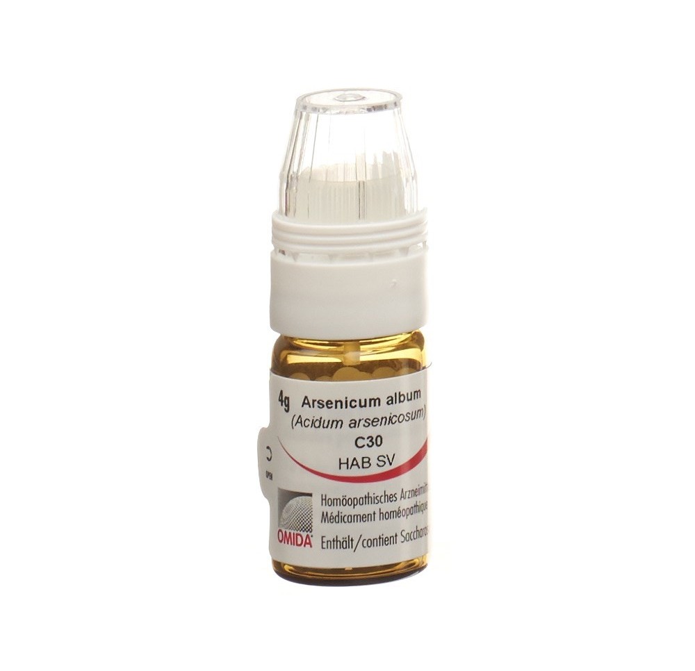 OMIDA arsenicum album glob 30 C avec doseur 4 g
