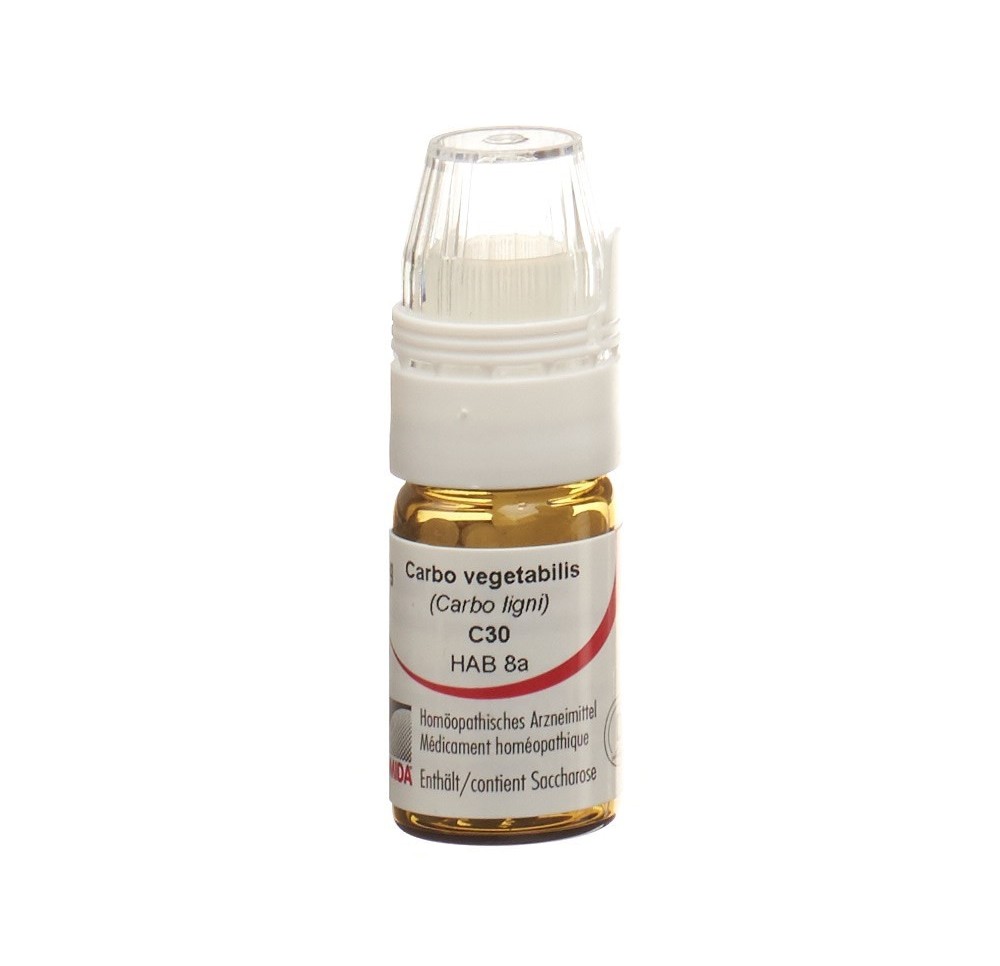 OMIDA carbo vegetab glob 30 C a doseur 4 g