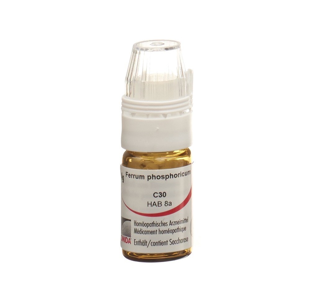 OMIDA ferrum phos glob 30 C a doseur 4 g