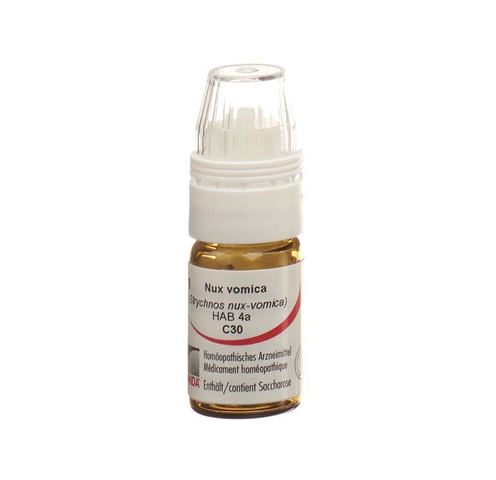 OMIDA nux vomica glob 30 C a doseur 4 g