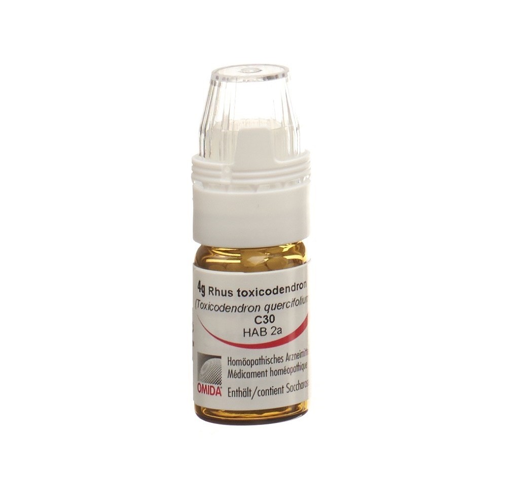 OMIDA rhus tox glob 30 C a doseur 4 g