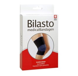 BILASTO genouillère L noir/bleu
