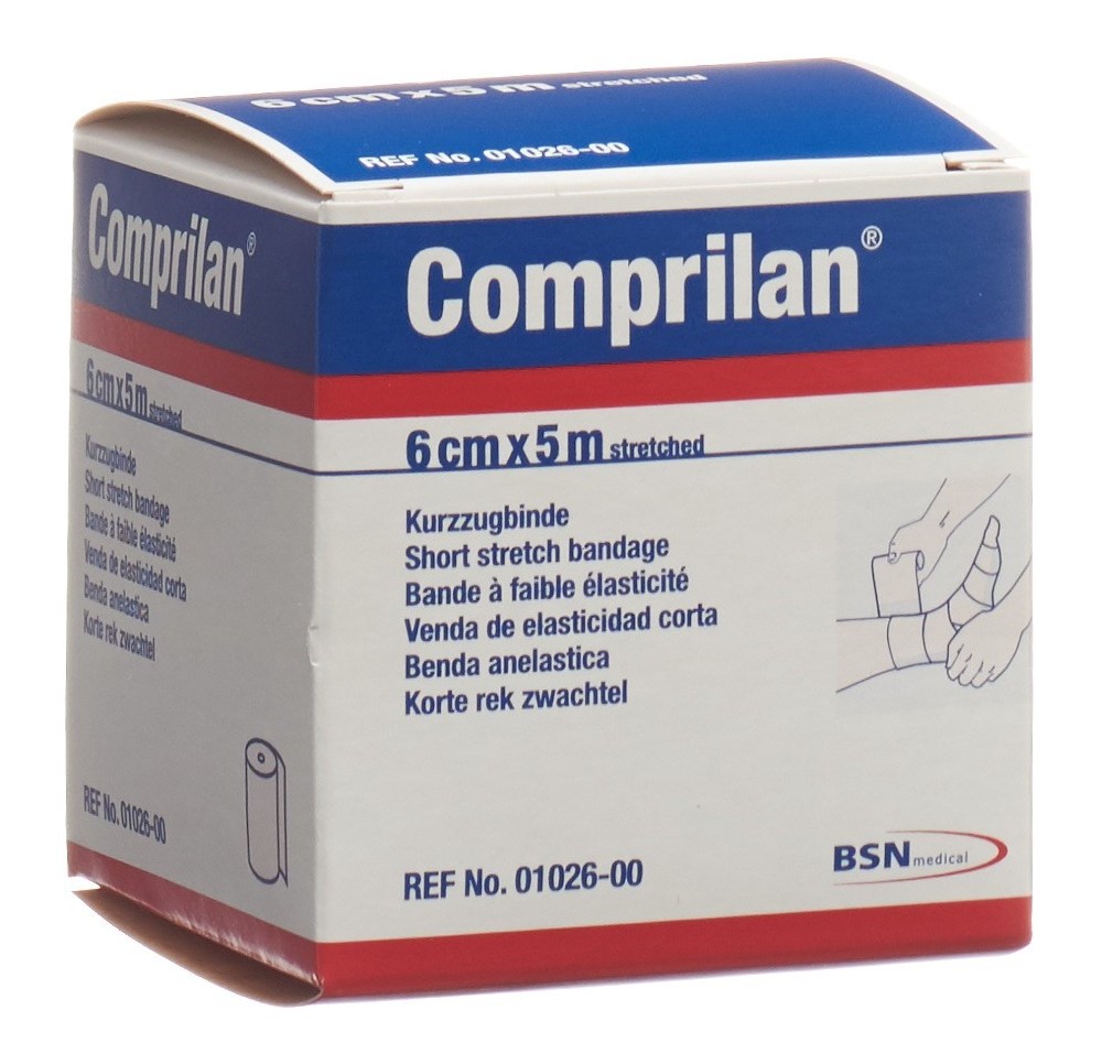 COMPRILAN bande à faible élasticité 5mx6cm