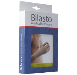 BILASTO bandage de poignet L avec demi-pouce beige