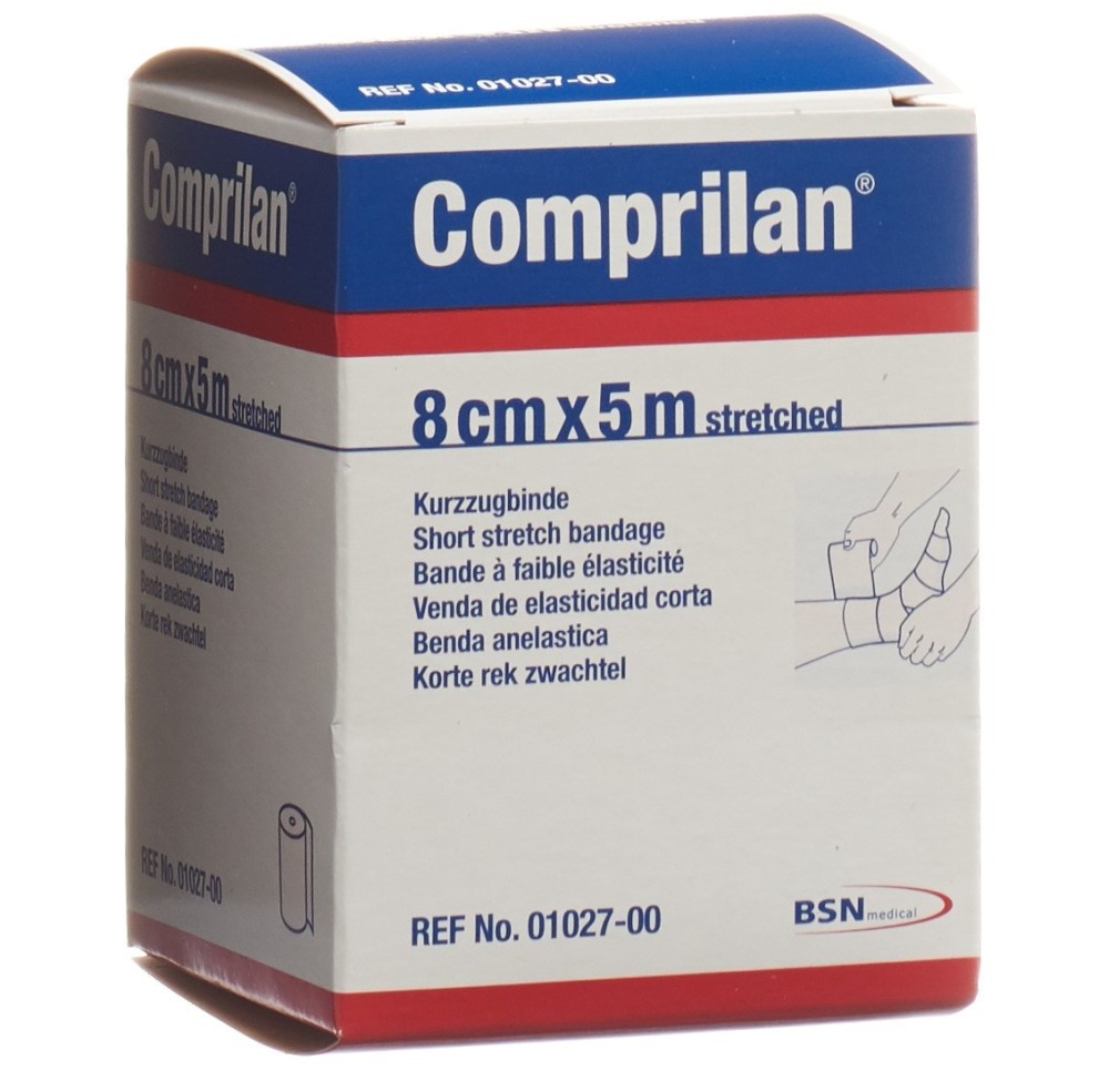 COMPRILAN bande à faible élasticité 5mx8cm