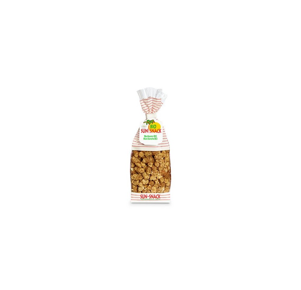 BIO SUN SNACK mûre blanche bio sach 150 g BIO SUN SNACK mûre blanche bio sach 150 g