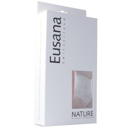 EUSANA chauffe-reins anatomique S ivoire 100% soie