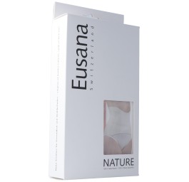 EUSANA chauffe-reins anatomique XL ivoir 100% soie