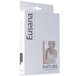 EUSANA chauffe genou double tricot L ivoire