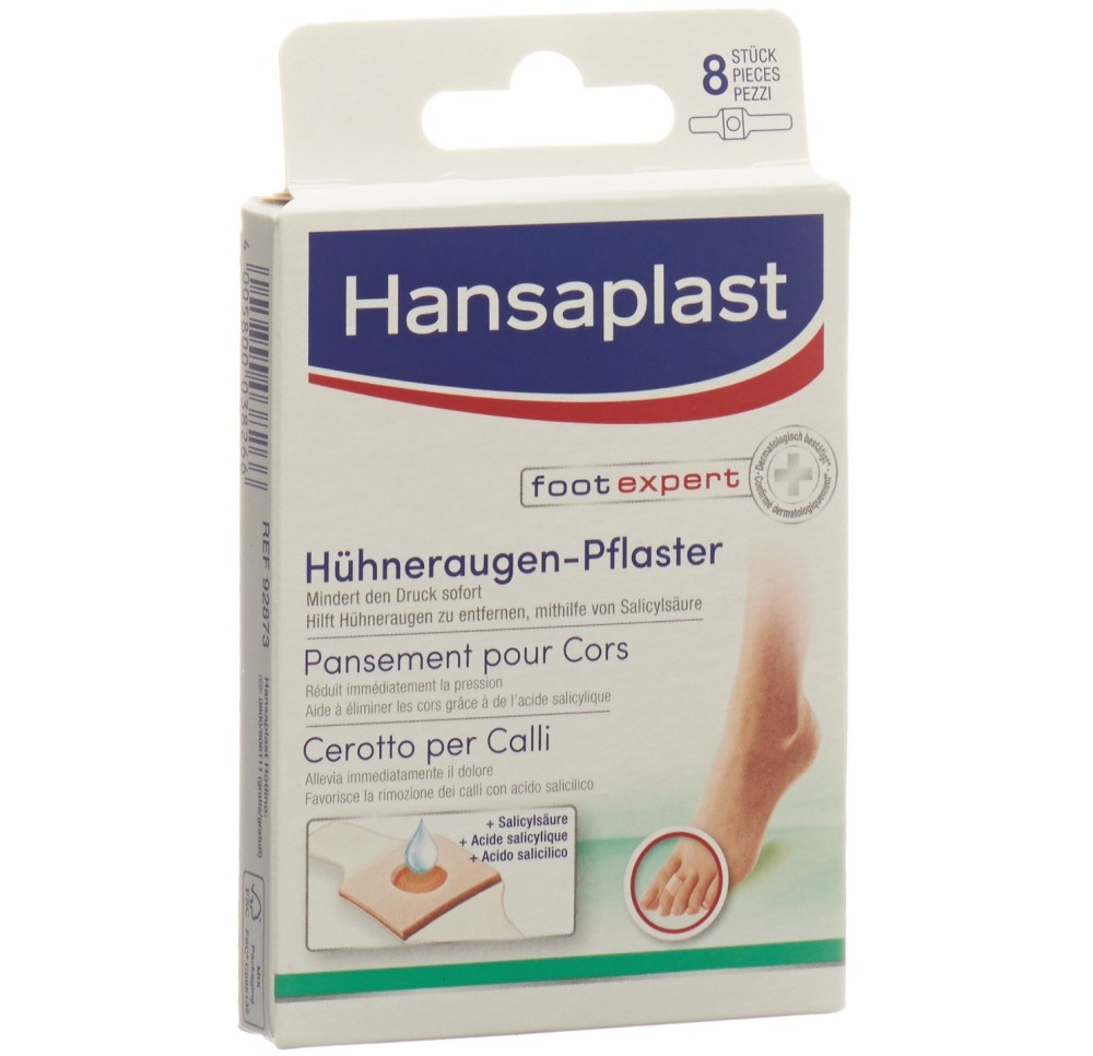 HANSAPLAST Footcare pansements anti cors 8 pce
